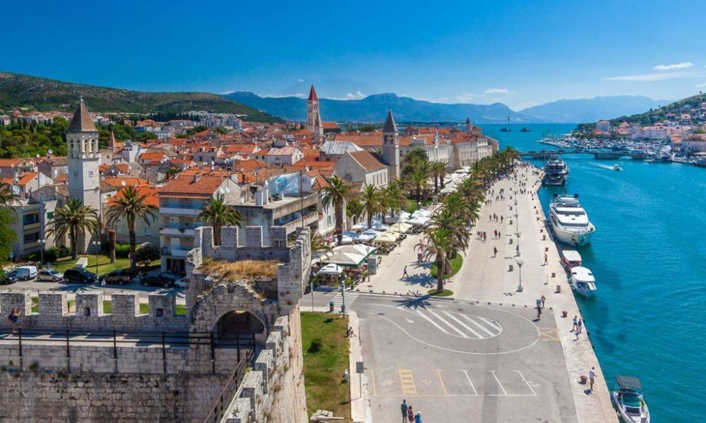 Ferienwohnung Orange Tree Garden Trogir Exterior foto